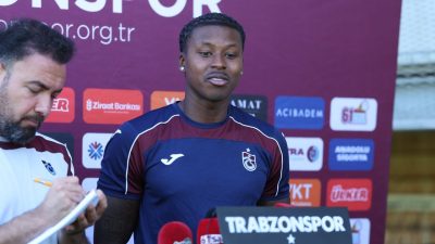 Nurgül GÜNAYDIN / SCHLADMING, – TRABZONSPOR’UN yeni transferlerinden Sidny Lopes