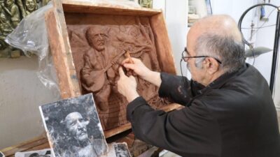 Dursun Murat AYDIN/OLTU(Erzurum), -ERZURUM’un Oltu ilçesinde yaşayan emekli resim öğretmeni