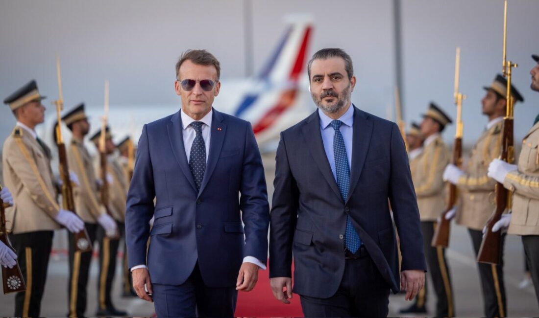 SURİYE, – FRANSA Cumhurbaşkanı Emmanuel Macron, Ankara’daki NATO Zirvesi öncesi