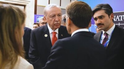 ANKARA, – NATO Liderler Zirvesi için Ankara’da bulunan Fransa Cumhurbaşkanı