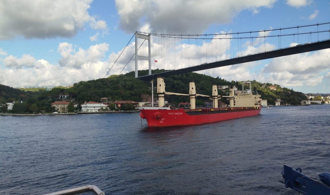 ANKARA, – ULAŞTIRMA ve Altyapı Bakanlığı, İstanbul Boğazı Kanlıca önlerinde