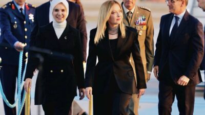 ANKARA, – İTALYA Başbakanı Giorgia Meloni, NATO Liderler Zirvesi’ne katılmak