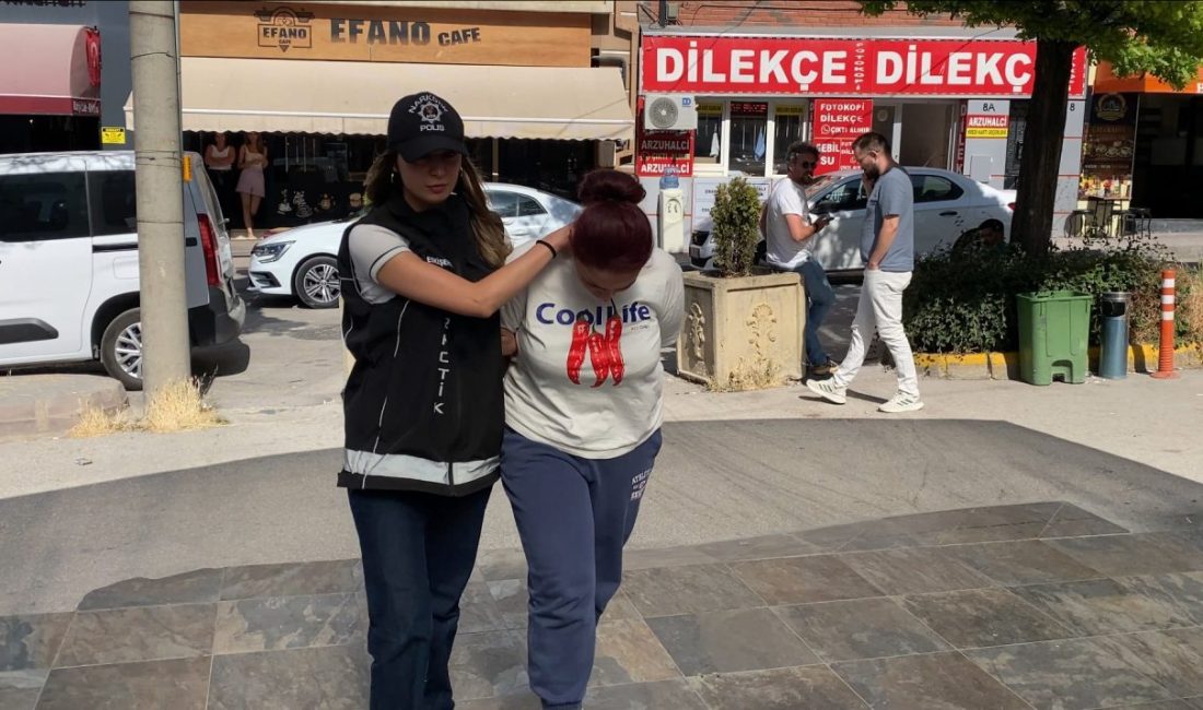 Engin ÖZMEN/ESKİŞEHİR, – ESKİŞEHİR’de polis tarafından gözaltına alınan İran uyruklu