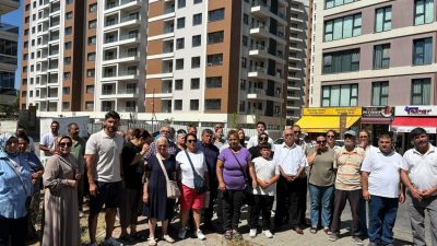 Tolga TAHÇI/İZMİR, – İZMİR’in Karşıyaka ilçesinde, Örnekköy Kentsel Dönüşüm Projesi’nin