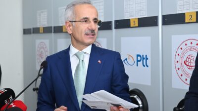 ANKARA, – ULAŞTIRMA ve Altyapı Bakanı Abdulkadir Uraloğlu, PTT gönderi
