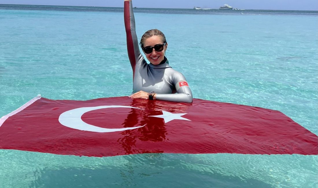 KAŞ, (Antalya), – MİLLİ sporcu ve serbest dalış dünya rekortmeni