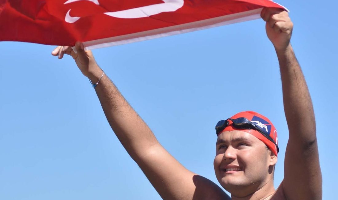 İZMİR, – İZMİRLİ ultra maraton yüzücüsü Tuna Tunca; Manş Denizi