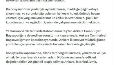 ANKARA, – ADALET Bakanı Akın Gürlek, Büyük Birlik Partisi (BBP)
