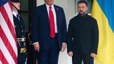 UKRAYNA, – UKRAYNA Devlet Başkanı Volodimir Zelenskiy, ABD Başkanı Donald