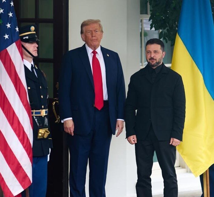 UKRAYNA, – UKRAYNA Devlet Başkanı Volodimir Zelenskiy, ABD Başkanı Donald