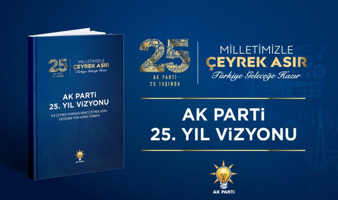 Samet ÖKSÜZ/ANKARA, – AK Parti’nin 25’inci yıl vizyon belgesi, kuruluş