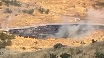 YANGININ ÇIKIŞ ANI KAMERADA Ankara’nın Mamak ilçesinde ekiplerin yaklaşık 8