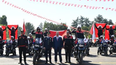 Umutcan ÖREN/ANKARA, – ANKARA Emniyet Müdürlüğü Motosikletli Polis Timler Amirliği’nde