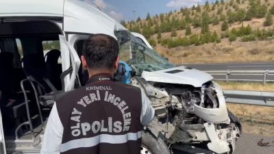 Mikail KARAMAN/ANKARA, – ANKARA’da minibüsün TIR’a arkadan çarptığı kazada 7