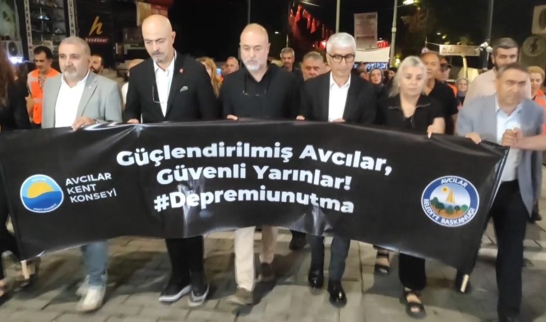 Soner HASIRCIOĞLU/İSTANBUL, – AVCILAR’da, 17 Ağustos 1999 depreminde hayatını kaybeden