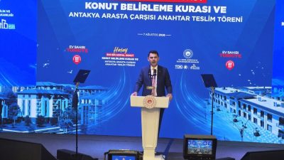 Alican GÜMÜŞ/HATAY, – ÇEVRE, Şehircilik ve İklim Değişikliği Bakanı Murat