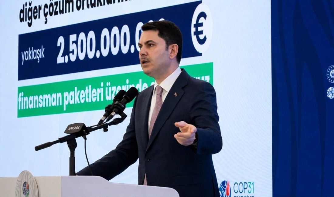 Mikail KARAMAN/ANKARA, – ÇEVRE, Şehircilik ve İklim Değişikliği Bakanı Murat