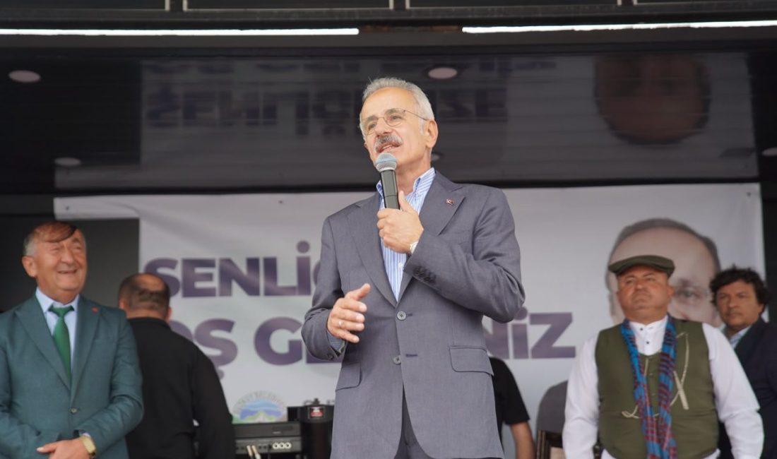 TRABZON, – ULAŞTIRMA ve Altyapı Bakanı Abdulkadir Uraloğlu, “Biz Cumhurbaşkanımızın