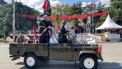 Cennet PORSUK-Kutay SALİ/BURSA, -BURSA’da 30 Ağustos Zafer Bayramı düzenlenen törenle
