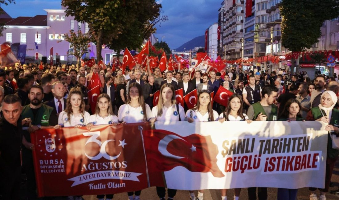 Cennet PORSUK- Kutay SALİ/ BURSA, – BURSA’da 30 Ağustos Zafer