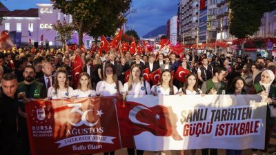 Cennet PORSUK- Kutay SALİ/ BURSA, – BURSA’da 30 Ağustos Zafer