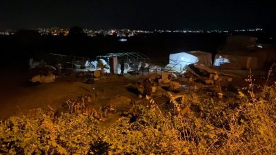 Yavuz YILMAZ/ İNEGÖL(Bursa), – BURSA’nın İnegöl ilçesinde mevsimlik işçilerin kaldığı