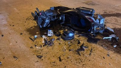 Yavuz YILMAZ/ İNEGÖL(Bursa), – BURSA’nın İnegöl ilçesinde otomobille kafa kafaya