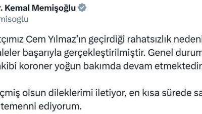 BAKAN MEMİŞOĞLU: GENEL DURUMU İYİ Sağlık Bakanı Kemal Memişoğlu, sanal