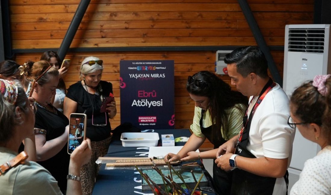 Cemhan ŞEN/ÇANAKKALE, – ÇANAKKALE’de 5’inci kez düzenlenen Türkiye Kültür Yolu
