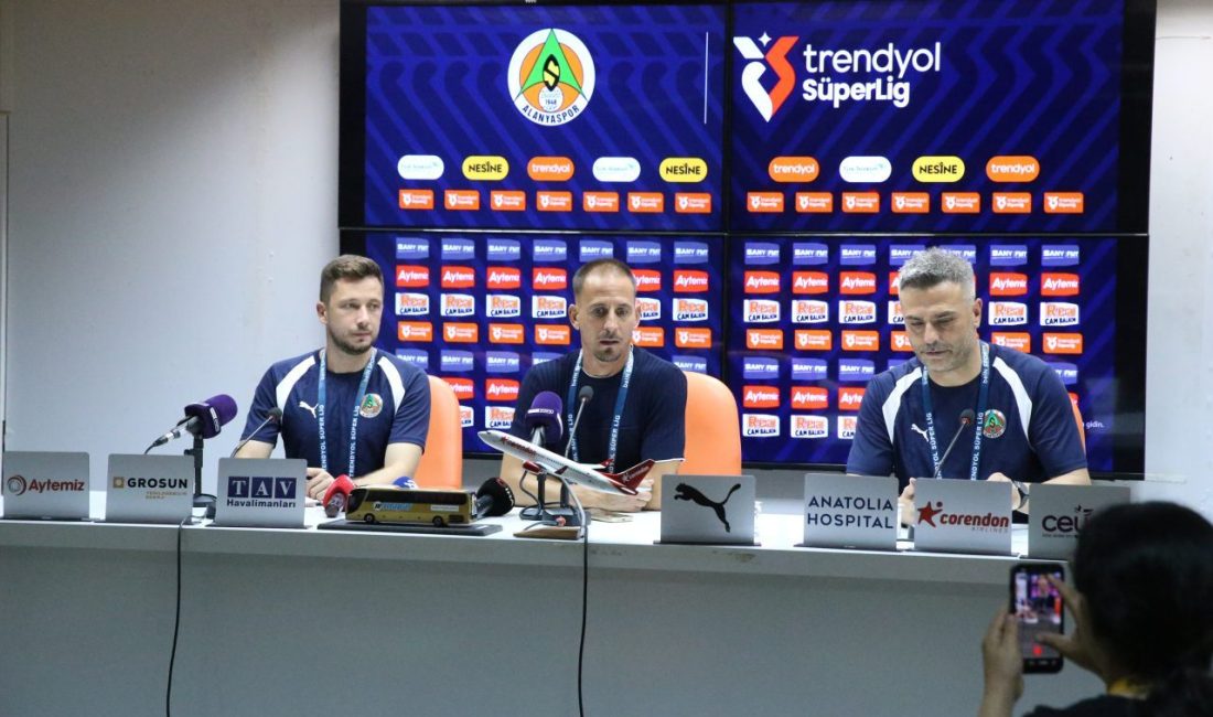 Alkın BİRİCİK / ALANYA (Antalya), – SÜPER Lig’in 2’nci haftasında