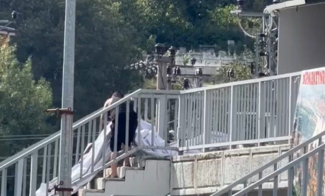 Ali Sencer ARSLAN/ZONGULDAK, – ZONGULDAK’ın Devrek ilçesinde üst geçitteki Cumhurbaşkanı