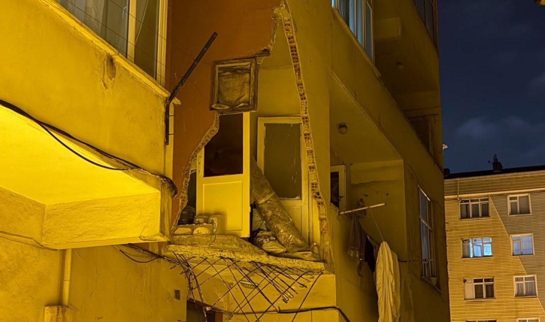 Mehmet Kaan KURT/İSTANBUL, – GÜNGÖREN’de 5 katlı binanın birinci katındaki