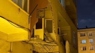 Mehmet Kaan KURT/İSTANBUL, – GÜNGÖREN’de 5 katlı binanın birinci katındaki
