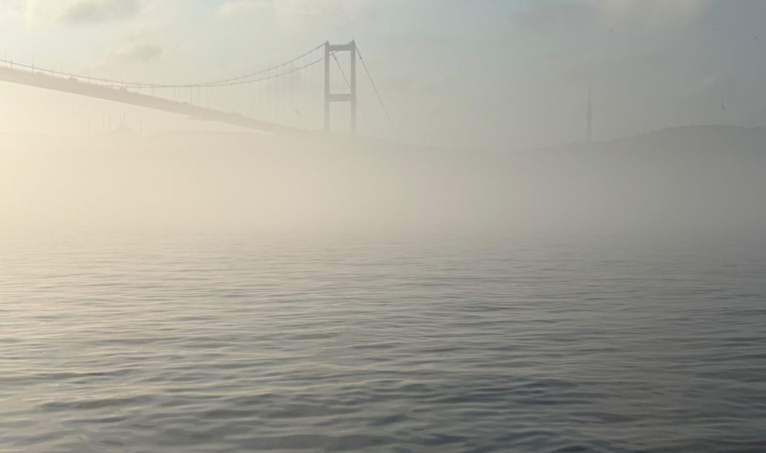 Hasan YILDIRIM / İSTANBUL, – İSTANBUL Boğazı yer yer etkili