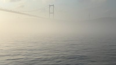 Hasan YILDIRIM / İSTANBUL, – İSTANBUL Boğazı yer yer etkili