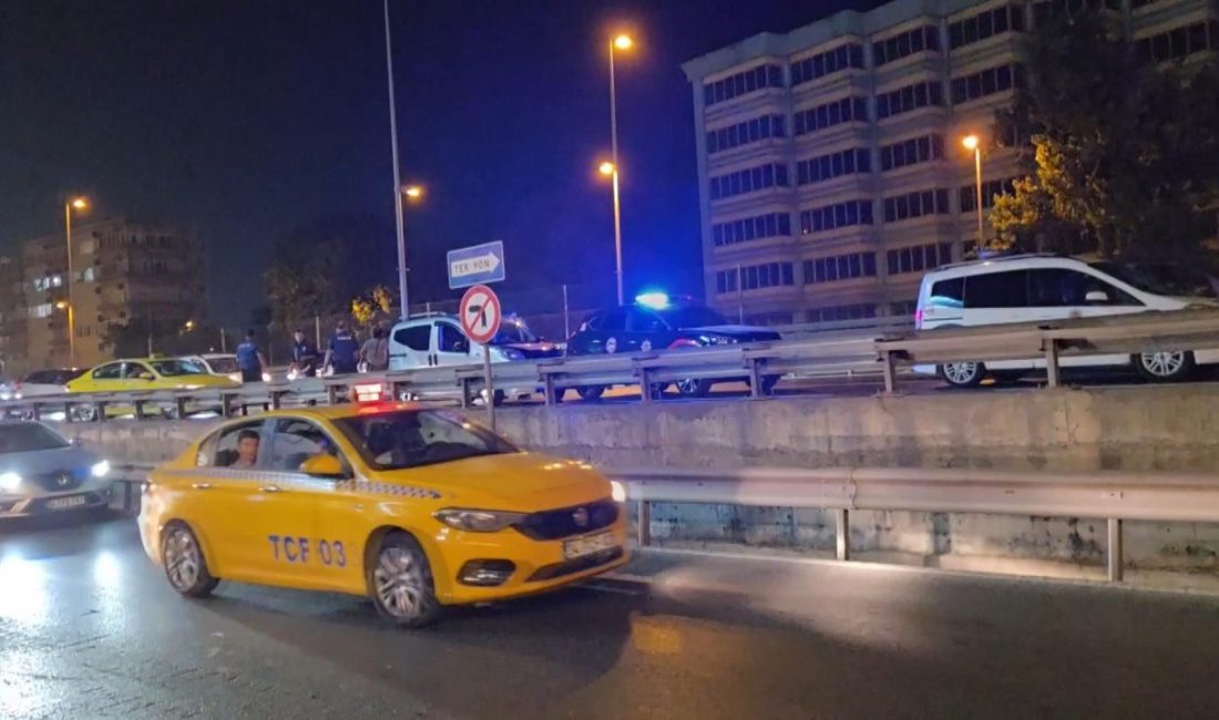 Vehbi DEMİR / İSTANBUL, – KÜÇÜKÇEKMECE, D-100 Karayolu’nda polis ekipleri,