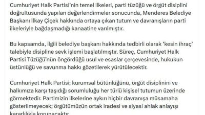 ANKARA, – CHP Genel Sekreteri ve İzmir Milletvekili Rıfat Nalbantoğlu,