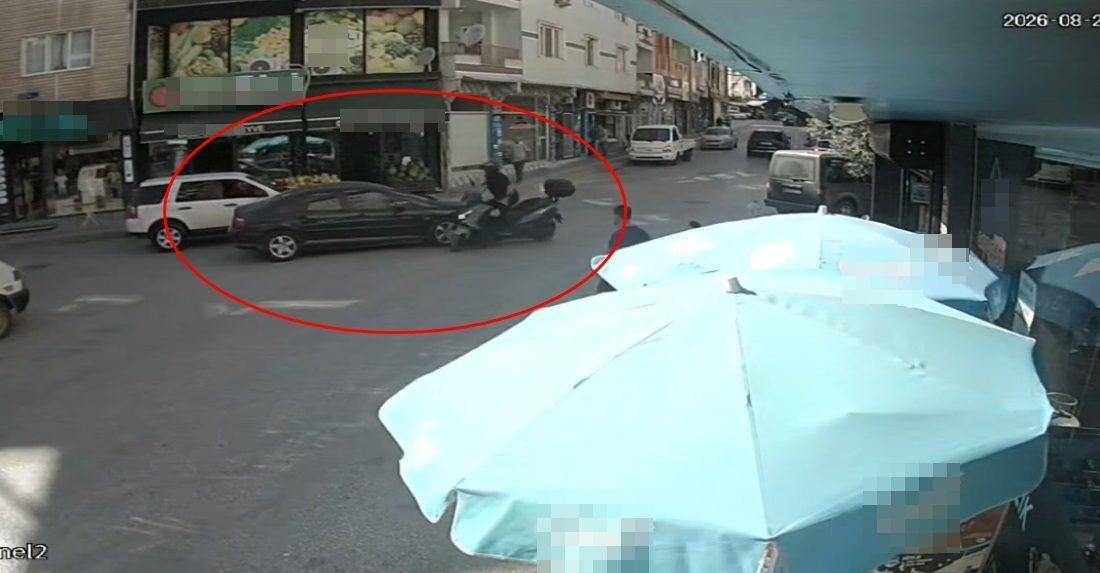 Hasan BOZBEY/ORHANGAZİ (Bursa), – BURSA’nın Orhangazi ilçesinde otomobille çarpışan motosiklet