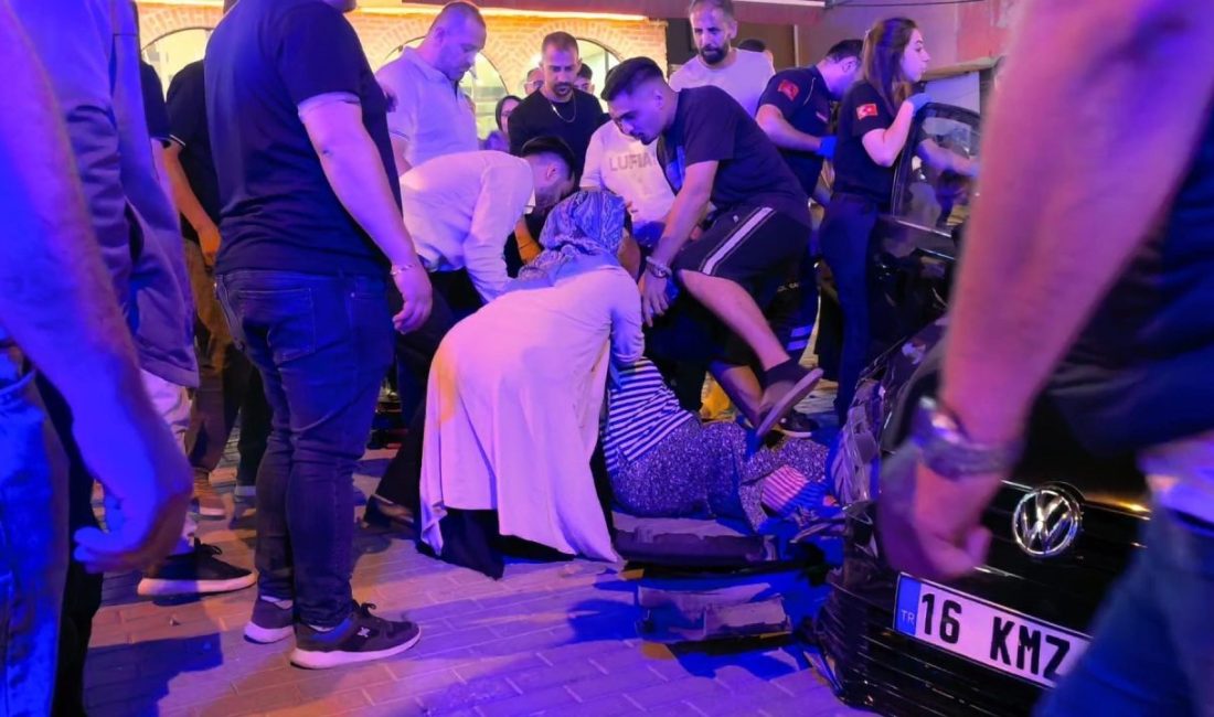 Yavuz YILMAZ/İNEGÖL (Bursa), – BURSA’nın İnegöl ilçesinde sürücüsünün kontrolünü kaybettiği
