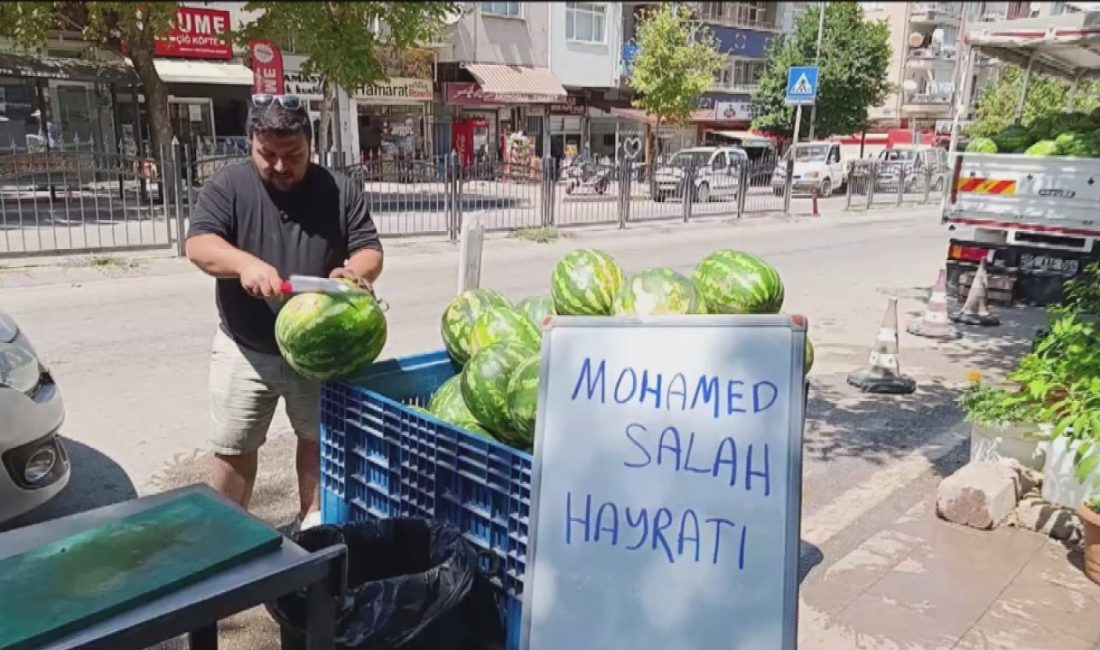 Şerife Serap KARA/AMASYA, – AMASYA’da taraftarı olduğu Beşiktaş’ın Muhammed Salah’ı