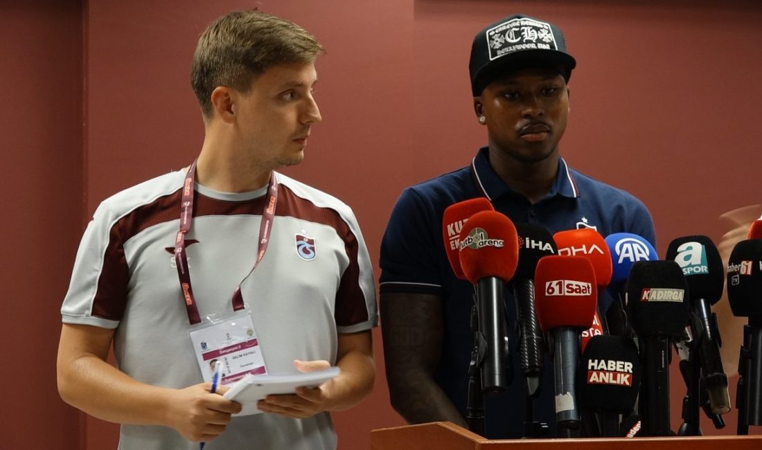 Efnan KÖSE/TRABZON, – TRABZONSPOR forması giyen Sidny Lopes Cabral, “Aslında